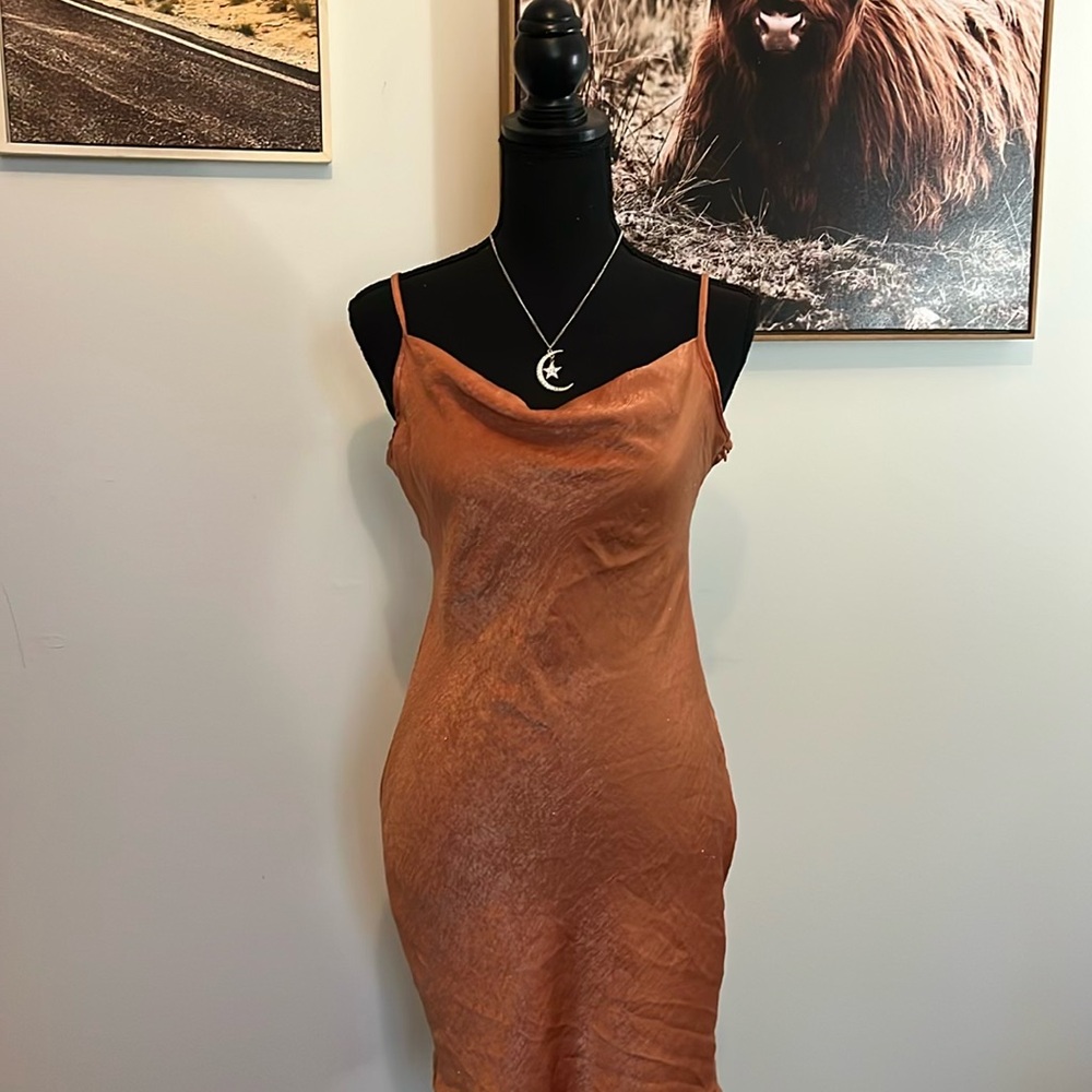 Satin Slip Dress